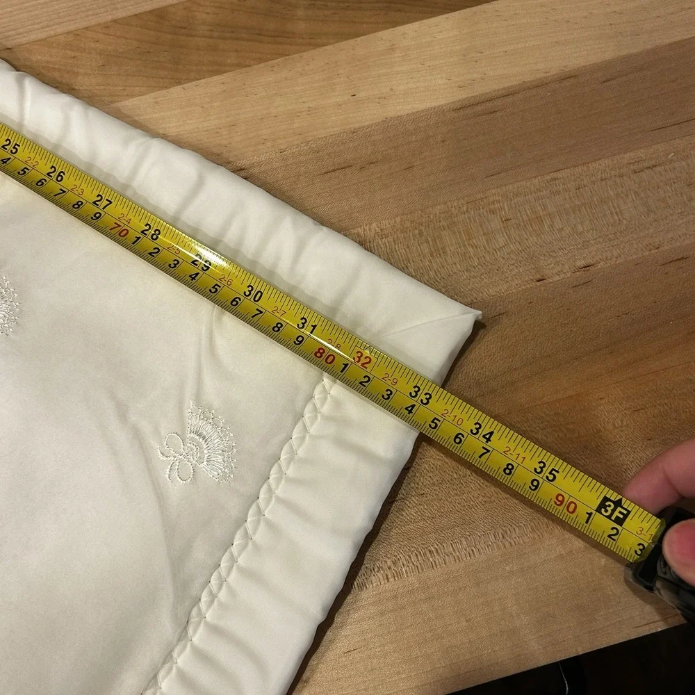 Vintage QUILTEX Nylon Baby Blanket Satin Binding w/Union Label - New In Box